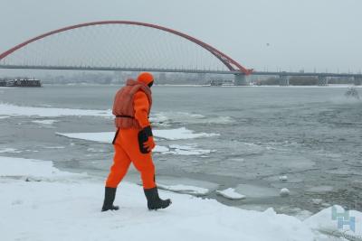 Заключительный этап акции «Безопасный лед» стартовал в Новосибирске