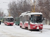 Пять комфортабельных трамваев отправились на улицы из Кировского депо