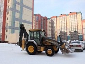 МКУ «Кировское» рассказывает, сколько снега убрали с территории района
