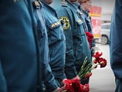 Память пожарного Коротаева почтили на улице, названной его именем