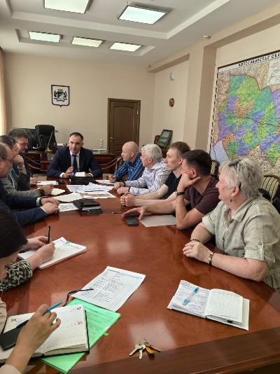 Развитие Акатуйского жилмассива обсудили сегодня на рабочей встрече
