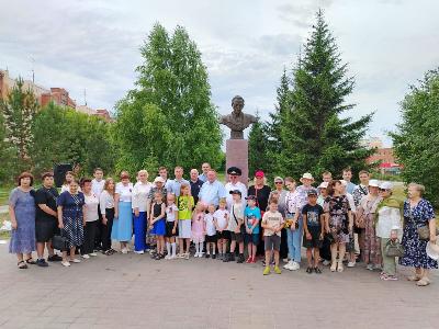 Сегодня на площадке бюста Рихарда Зорге прошел памятный митинг, посвященный началу Великой Отечественной войны (22 июня)