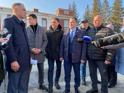 Выездное совещание прошло на ул. Мира