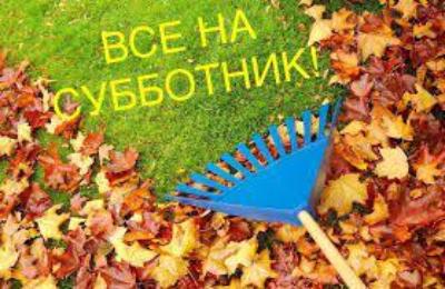 Напоминаем! Общегородской субботник состоится 16 октября