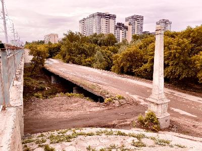 Запрещено движение по мосту через р. Тула (старый) по ул. Сибиряков-Гвардейцев