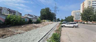 Новая благоустроенная пешеходная зона