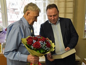 100-летний юбилей отметил житель Кировского района, ветеран Великой Отечественной войны Иван Иванович Доровских