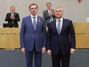 Депутату Государственной Думы РФ от Новосибирской области Виктору Игнатову вручили государственную награду