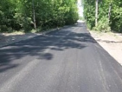 Завершен ремонт дорожного полотна сложного участка ул. Пригородной